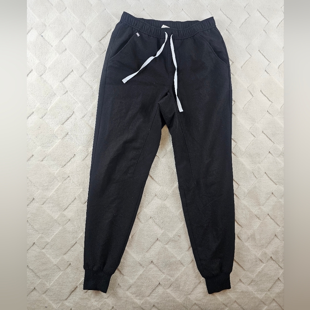 Figs Tansen Jogger Scrub Pants Mens Small Black Medial Nurse Wear